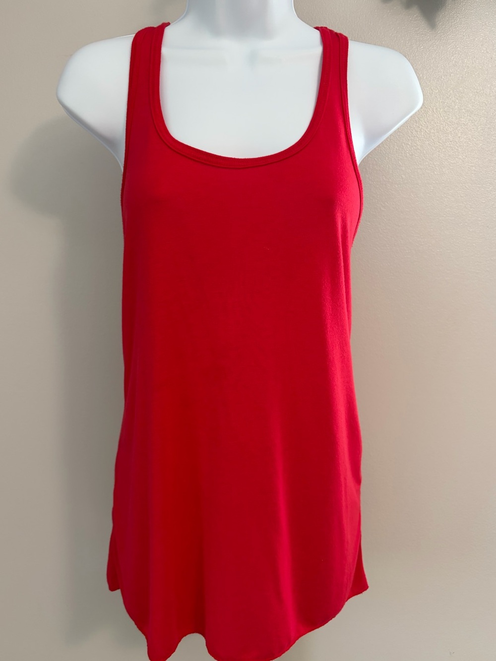 Bella Canvas- Bright Red Racer Back Tank Top